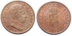 1 céntimo (Alfonso XIII)