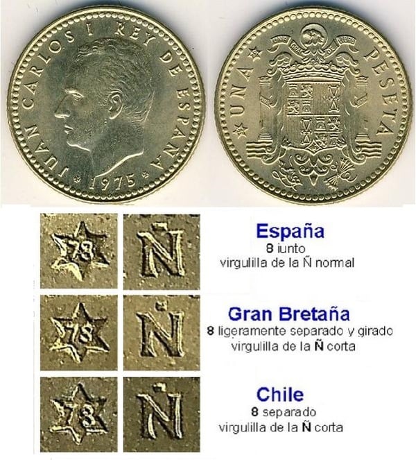 1 peseta