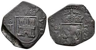8 maravedíes (Felipe IV)