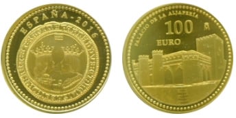100 euro (V Centenario de la muerte de Fernando II de Aragón)