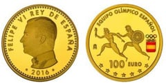 100 euro (Equipo Olímpico Español)
