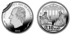 10 euro (Tercer centenario de la Biblioteca Nacional)