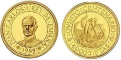 40.000 pesetas (V Centenario del Descubrimiento de América)
