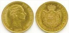25 pesetas (Alfonso XII)