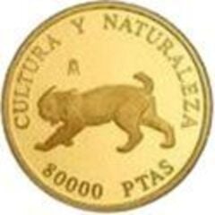 80.000 pesetas (Cultura y Naturaleza - Lince ibérico)