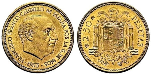 2,50 pesetas