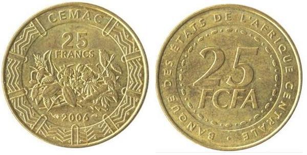 25 francs FCFA
