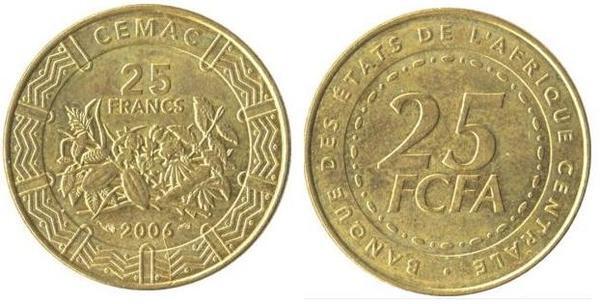 25 francs FCFA