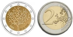 2 euro (100 Aniversario del Tratado de Paz de Tartu)