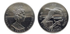 50 pence (Albatros de ceja negra)