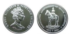 50 pence (40 aniversario de la Coronación)