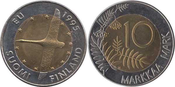 10 markkaa (Cisne)