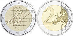 2 euro (100 Aniversario de la Universidad de Turku)