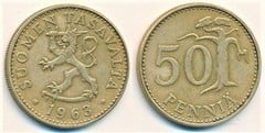 50 penniä
