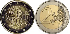 2 euro (150 Aniversario de la Moneda de Finlandia)