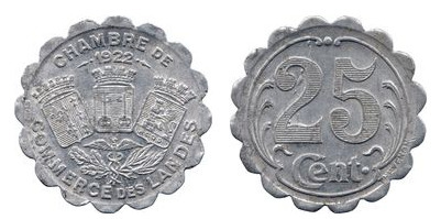 25 centimes (Departamento de Landas)