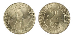 2 francs (Departamento de Eure-Comuna de Évreux)