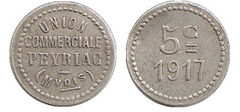 5 centimes (Departamento de Aude-Comuna de  Peyriac-Minervois)
