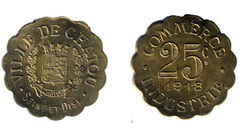 25 centimes (Departamento de Yvelines-Comuna de Chatou)