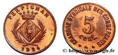 5 centimes (Departamento de Pirineos Orientales-Comuna de Perpiñán)