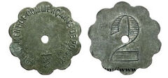 2 centimes (Departamento de Yvelines-Comuna de Poissy)
