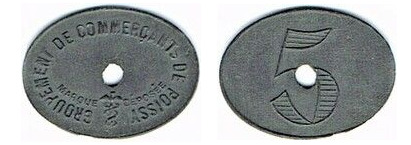 5 centimes (Departamento de Yvelines-Comuna de Poissy)