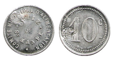 10 centimes (Departamento de Valle de Marne-Comuna de Saint-Mandé)