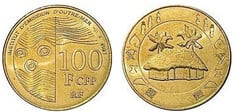 100 francs CFP (Territorios franceses del Pacífico)