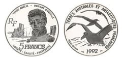 5 francs (Tierras Australes y Antárticas Francesas)