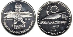 5 francs (Copa del Mundo de Futbol 1998)