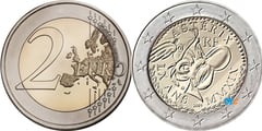2 euro (60 Aniversario de la Primera Publicación de Asterix)