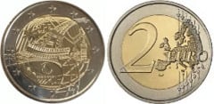 2 euro (XXXIII Juegos Olímpicos de Verano - París 2024 - Antorcha Olímpica)