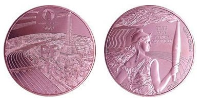 1/4 euro ( Relevo de la Antorcha Olímpica)