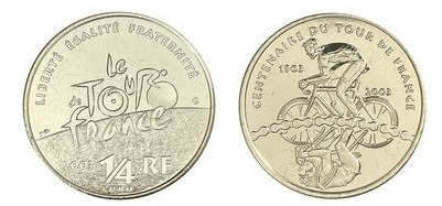 1/4 euro (Centenario Tour de Francia)