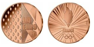1/4 euro (El Equipo de Francia)