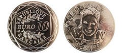 10 euro (50 Aniversario de la Muerte de Josephine Baker)