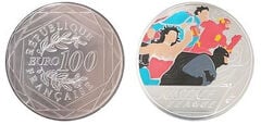 100 euro (90 años de DC COMICS-Liga de la Justicia)