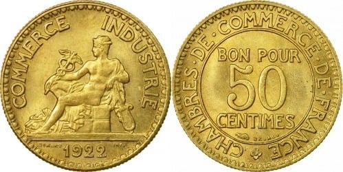 50 centimes (Chambers of Commerce)