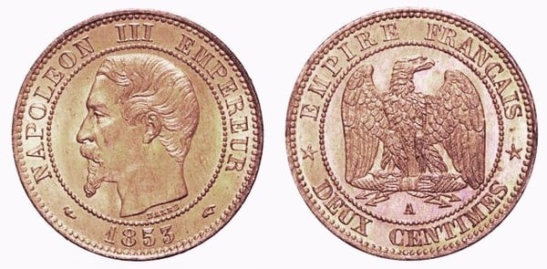 2 centimes (Napoleón III)