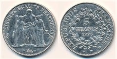 5 francs (200 Aniversario del Franco-Sistema Decimal)