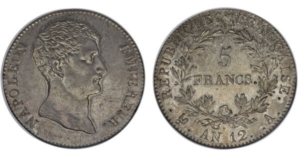 5 francs (Napoleón I)