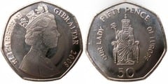 50 pence (Nuestra Señora de Europa)