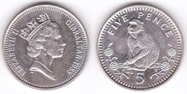 5 pence