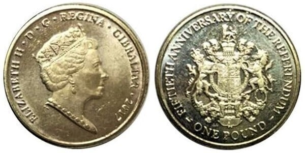 1 pound (50 Aniversario del Referendum)