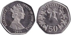 50 pence (Christmas 2014)