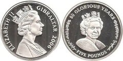 5 pounds (80 Aniversario del nacimiento de Elizabeth II)