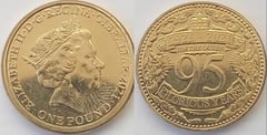 1 pound (95 Aniversario del nacimiento de Elizabeth II)
