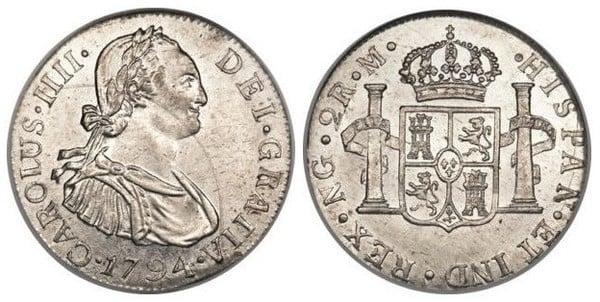2 reales (Carlos IV)