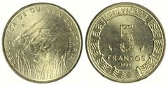5 francos CFA
