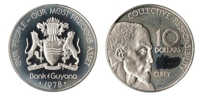 10 dollars (10º Aniversario de la Independencia)